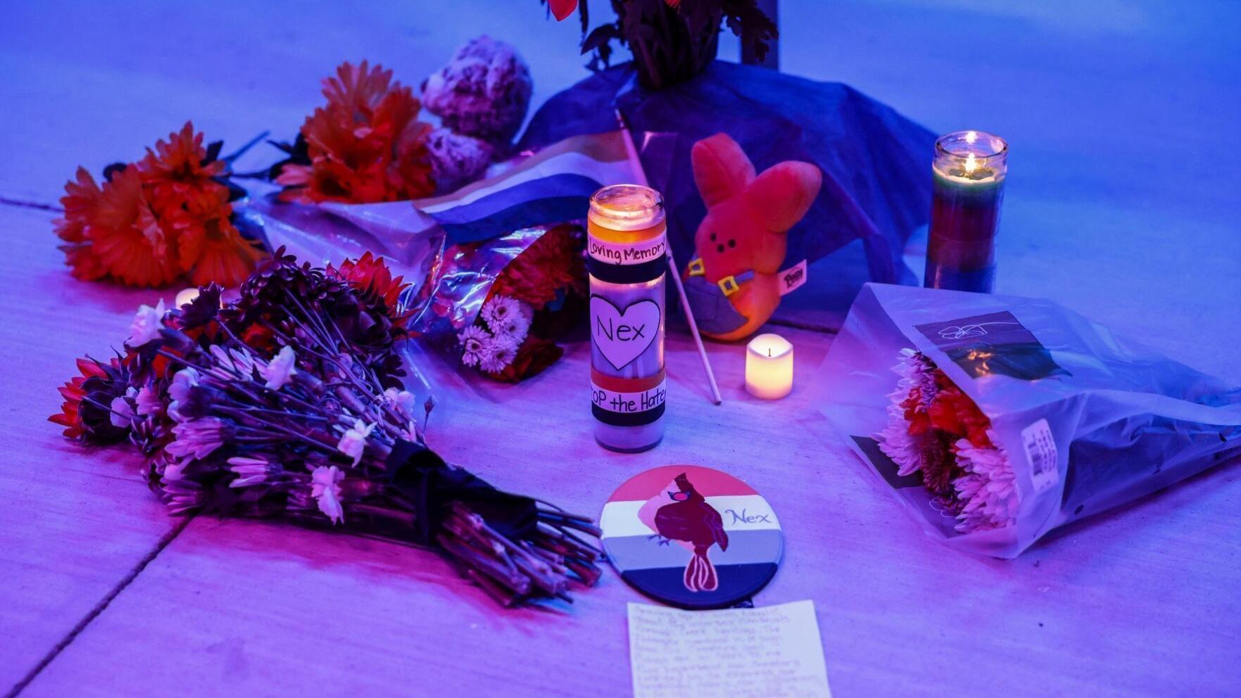 Photos: Vigil held Sunday night in Owasso for Nex Benedict